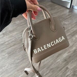 Balenciaga Taupe Mini Bag